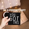 Inspirational Wooden sign,You got this Desk Decor Wood Plaque With