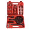 DKwoeshg Bearing Puller Kit, Inner Hole 3-Jaw Puller with Curved