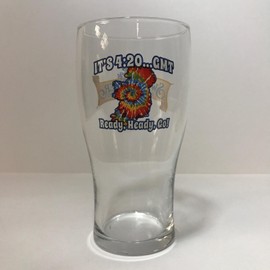 SweetWater Brewing Company - 420 GMT - 16 Ounce Tulip Pint Glass - 2 Pack