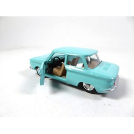 OPO 10 - Collection Miniature Car 1/43 Solido, Reproduction Compatible with NSU Prince IV Turquoise - 1271