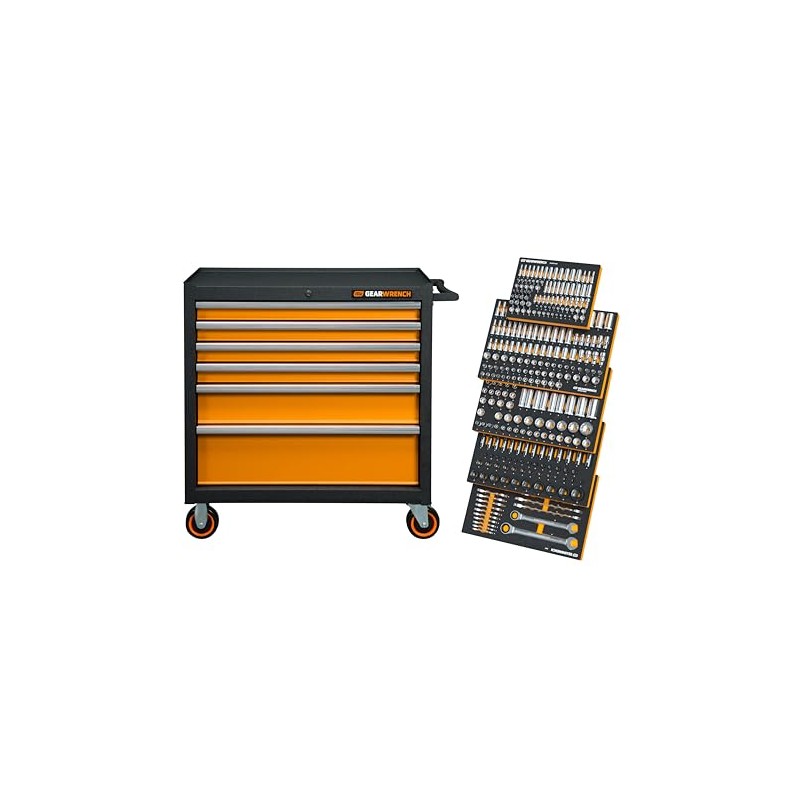 GEARWRENCH 358 Piece MEGAMOD Mechanics Set w/Tool Storage | MEGAMOD358