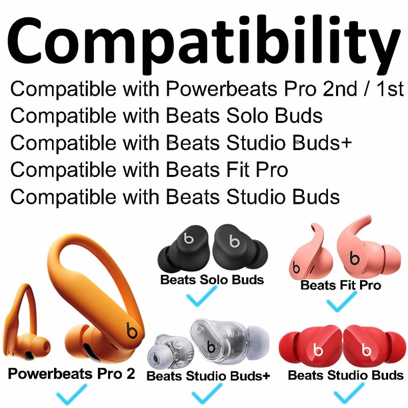 A-Focus [ 8 Pairs ] for Powerbeats Pro 2 Ear