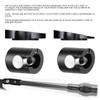 S F Archery Single Side Adjustable V-Bar Mount Quick Disconnect,Bow