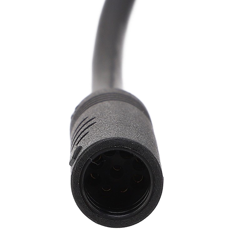 Electric Bike Motor Extension Cable 9 Pin Waterproof Hub Motor