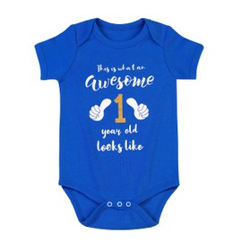Baby Boy Birthday Outfit 1 Year Old Birthday Gifts for Infant Boys First Birthday Decorations (BLS-Ca,18-24M)