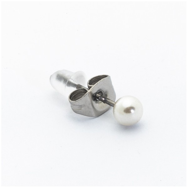 Borghetti Pharma Hypoallergenic Earrings Metallic Balls (Code: PER-B13)