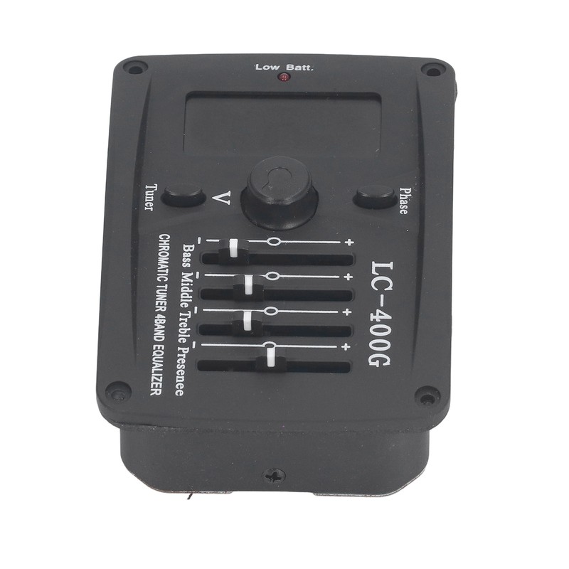 Acoustic Guitar 4 Band Equalizer EQ Preamps Piezo Pickup Chromatic