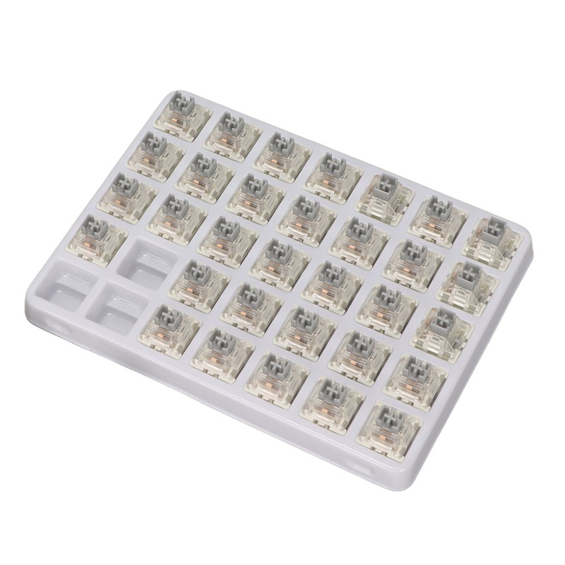 35 Pcs Keyboard Switch 3 Pin RGB SMD Linear Dustproof