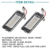 ACROPIX Car Number Lamp LED License Plate Light Lamp Assembly