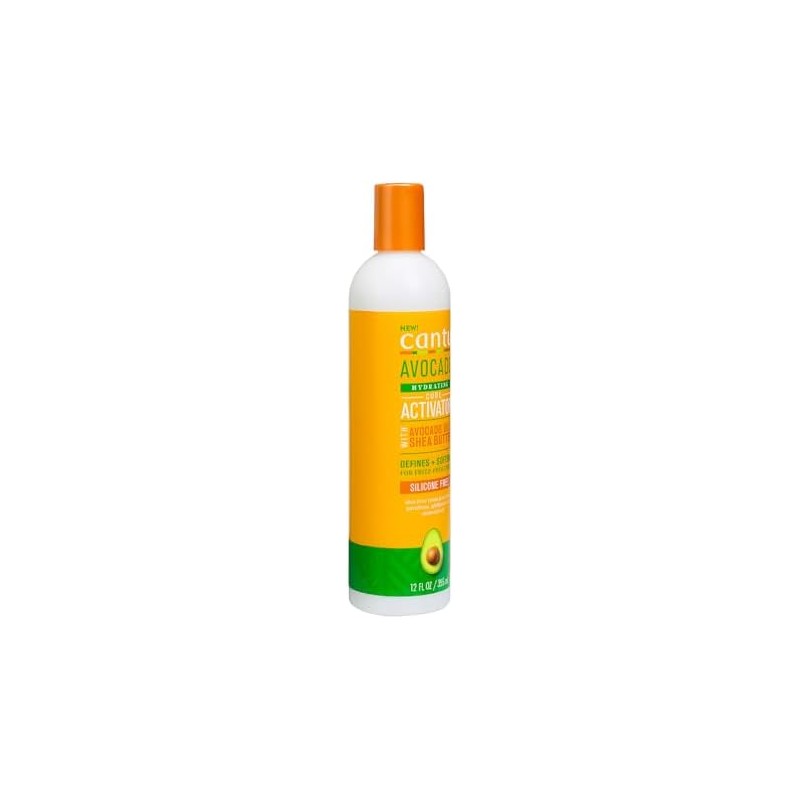 Cantu Crema Activadora de Rizos, Aguacate Hidratante, 12 fl oz