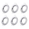 Hsthe Sea Set of 6 Recessed Light Frames, Ceiling Mounting