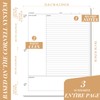 Ctosree 400 Sheets Cornell Notes Loose Leaf Paper Notebook Taking