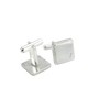 Square Cufflinks with ‘7’ Engraved - 7th Anniversary