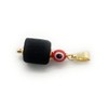 Alea Collection Real Azabache Jet Stone Charm Powerful Red Evil