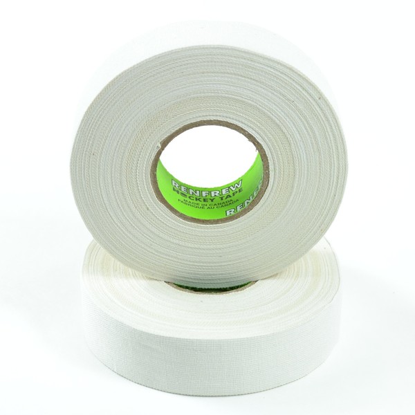 Renfrew Cloth Hockey Tape (2-Pack) - 1" Width - White