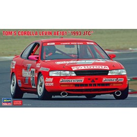 Hasegawa 1/24 Toms Corolla Levin AE101 1993 JTC Plastic Model 20542