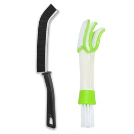 PAVIKE Air Conditioner Cleaning Brush 1pcs Groove Brush Air Conditioner 1pc Crevice Cleaning Brush Air Conditioner Filter Cleaning Brush Air Conditioner Vent Brush Removable Microfiber Sleeve Window