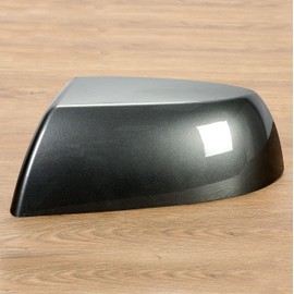 HECASA Mirror Covers Caps Kit Compatible with 2007-2022 Tundra Crewmax Sequoia Dark Gray