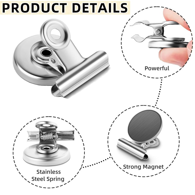 20 Pack Fridge Magnet Refrigerator Magnets, Heavy Duty Fridge Magnet