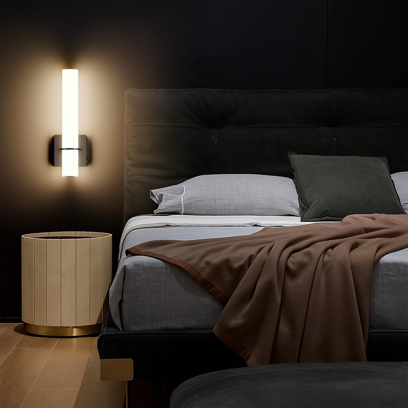 irotine Modern Wall Sconces Set of 2, 5 Color Temperature