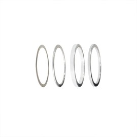 Yuauy Headset Riser Front Fork Washer Spacers Gasket 0.3mm 1mm 2mm 3mm Bike Bicycle Cassette Adjustment for Mountain Bike Road Bike