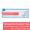 Medline - PRM260201H Cinta adhesiva transparente de cuidado, 1 pulgada
