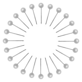 200 Pack Push Pins, Small Map Pins, Tacks Pins for Travel World Map, Cork Board, Bulletin Board, Wall (200, White)