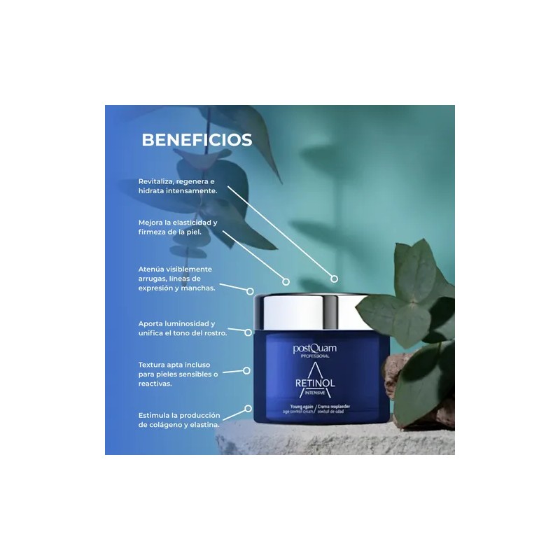 Crema Retinol A Antiedad Con Vitamina A 50 Ml Postquam