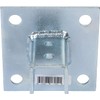 Morris Products 17454 Post Base Channel 4 Hole Square –