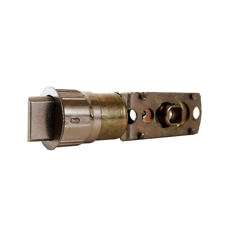 Design House 582213 6-Way Universal Square Spindle Passage Latch, Satin