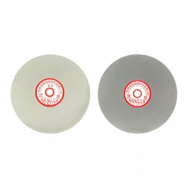 uxcell 6-inch 600 & 1200 Grit Diamond Coated Flat Lap Wheel Grinding Sanding Polishing Disc