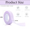 JASSINS 6 Rolls Eyelash Tape, Adhesive Fabric Eyelash Tapes, Adhesive