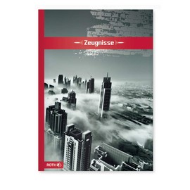 ROTH Certificate Folder "Flow" Motif with 10 Pockets A4