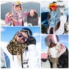 AYPOW Winter Thermal Fleece Balaclava Men Women Multifunctional Outdoor Windproof