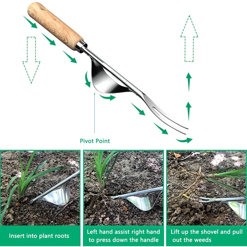 FIBOUND Weeding Tools for Garden Garden Tools for Gardening Weeding