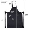 EXPRESS-STICKEREI Apron Papa Grill/Chef Cooking Apron with Modern Design Grill