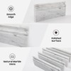 Adolif Carrara White Marble Baseboard Trim, Polished, Italian Bianco Carrara