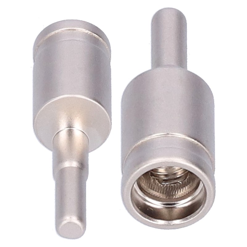 2pcs 4GA Wire Reducer Terminal Connector Pure Copper Nickel Plated