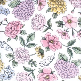 Hudson Baby Unisex Baby Changing Pad Cover, Vintage Blossom, One Size