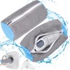 WUFANC Shoe Wash Bag, gray, Shoe wash bag