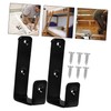 DECHOUS 1 Set Sturdy Bunk Bed Ladder Hook Plastic Brackets