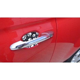 DOG PAWS Auto Accessory Door Handle Trim Molding Scratch Cover Guards 4 Door Pack