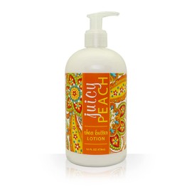Greenwich Bay Trading Company- 16 Fl Oz Loción De Manteca De Karité (Colección Botánica Jugosa Manteca De Karité De Melocotón)