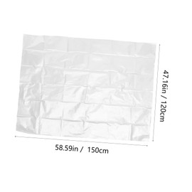 TEHAUX Window Film Insulation Kit for Winter Durable Cold Resistance Window Winterizing for Living Room Bedroom Nursery Easy to Install and Remove Reusable Film for Energy Efficiency