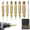 AYMBH Set 6-Piece HSS Drill Bit Kit for Stripped, Rusted,