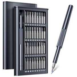 Wesdut 37-in-1 Small Precision Screwdriver Set, Professional Magnetic Mini Repair Tool Kit for Phone, Computer,Watch,Laptop,Macbook,Ring Doorbell,Eyeglass,Electronic, [Bearing Steel] Screw Driver