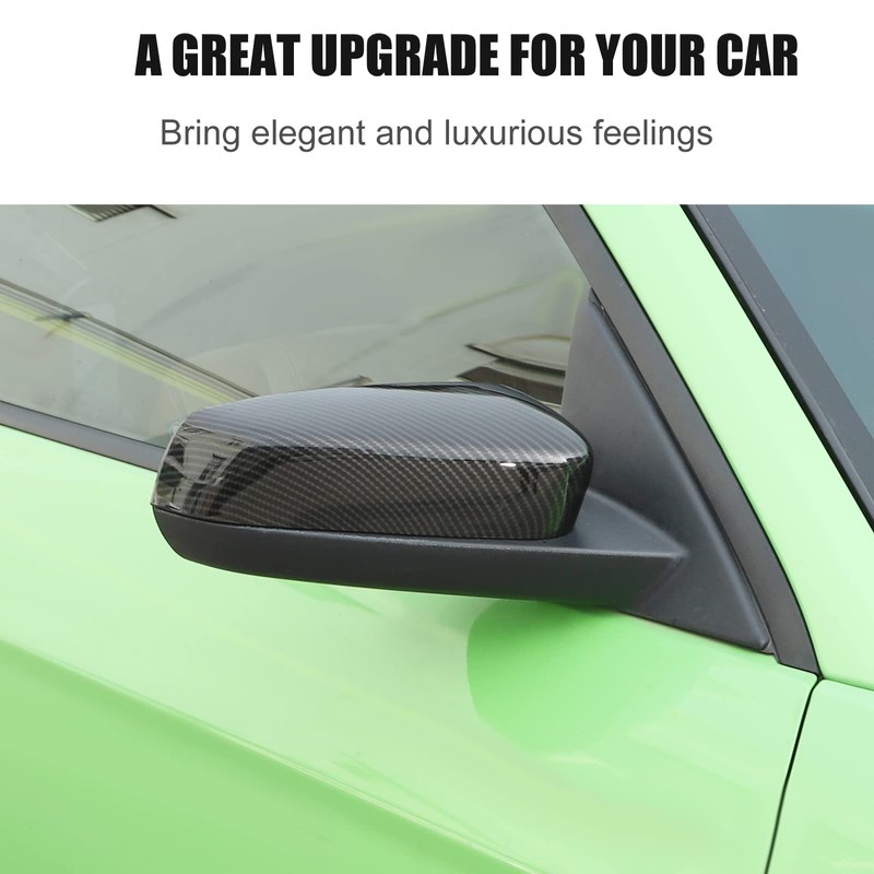 RT-TCZ Carbon Fiber Rearview Side Mirror Decoration Trim Cover Accessories