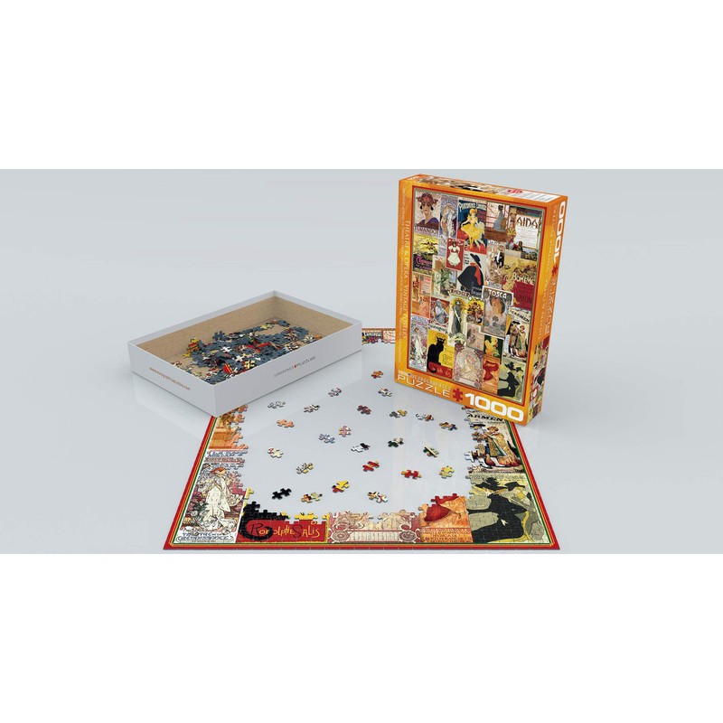 EuroGraphics Opera & Theater Vintage Collage Puzzle (1000 Pieces) (6000-0935)