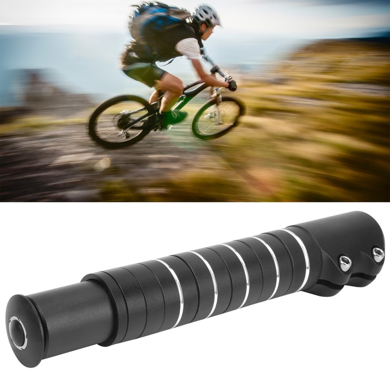 LUNJE Bike Handlebar Riser Head Up Adapter Fork Stem Extender