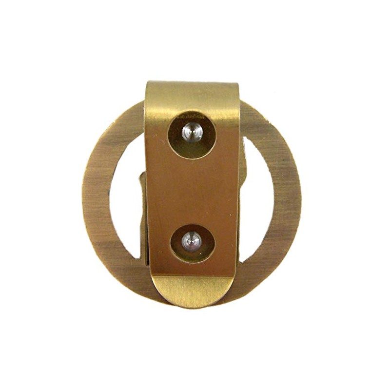 HIR Round Bronze Saint St Christopher Go Your Way in